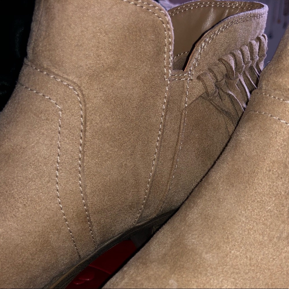 Tan Booties - Picture 7 of 8